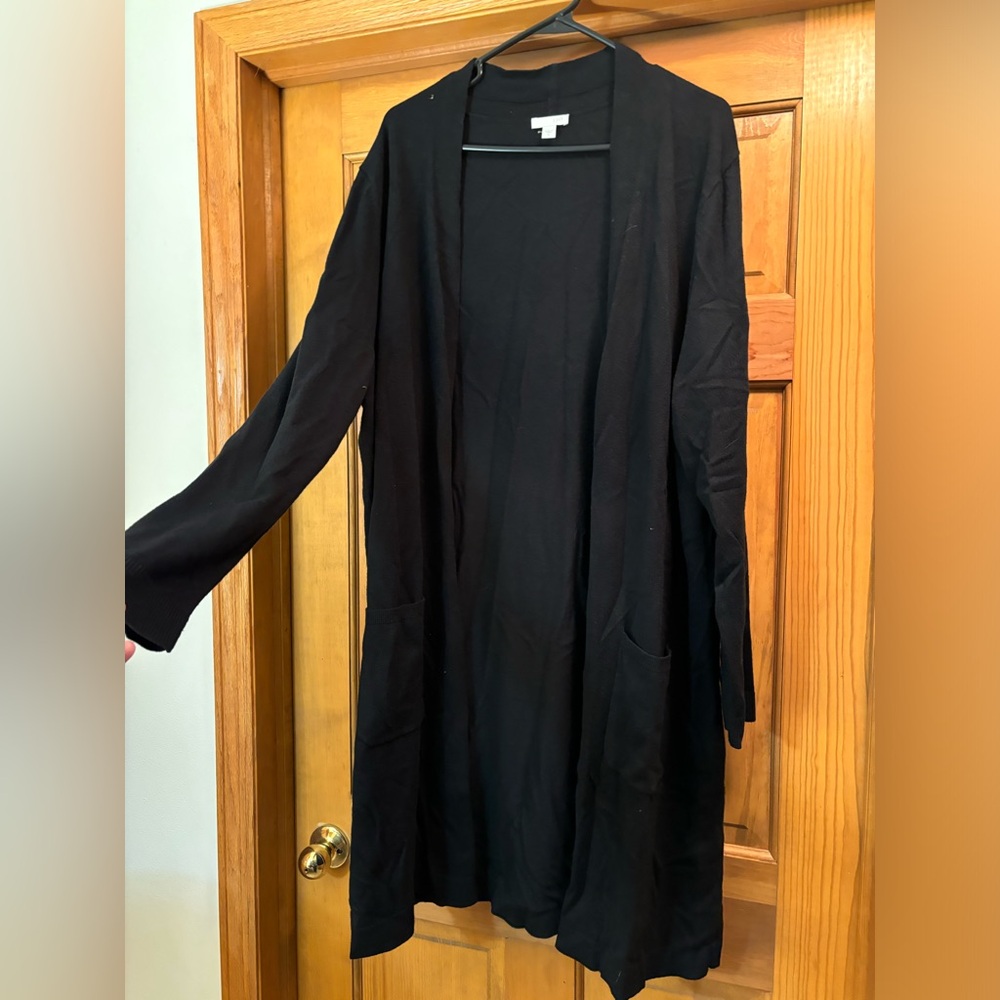 Jjill Black Cardigan Sweater Women’s size XL